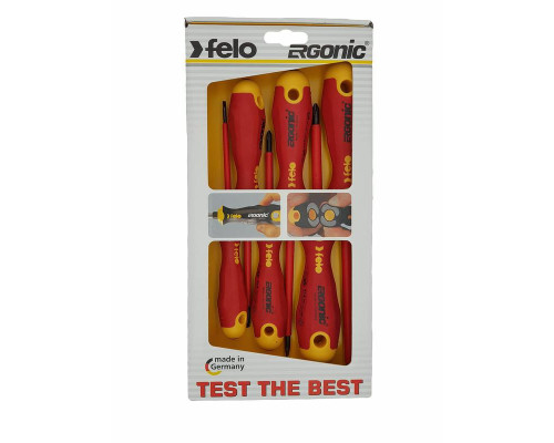 Набор диэлектрических отверток Ergonic (уп.6шт) Felo 41396198