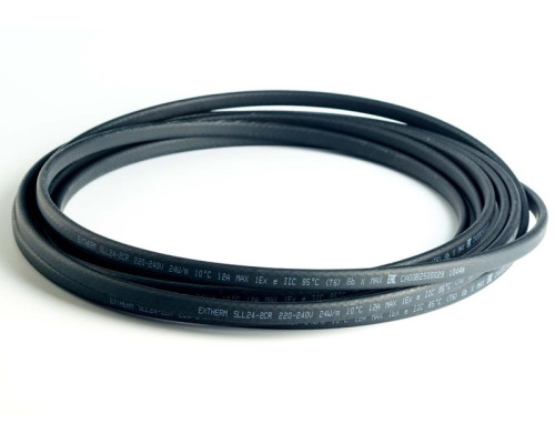 Кабель нагревательный саморег. 16Вт/м 220В 16AWG с экраном сертификат Ex термопласт Extherm SXLL16-2CR