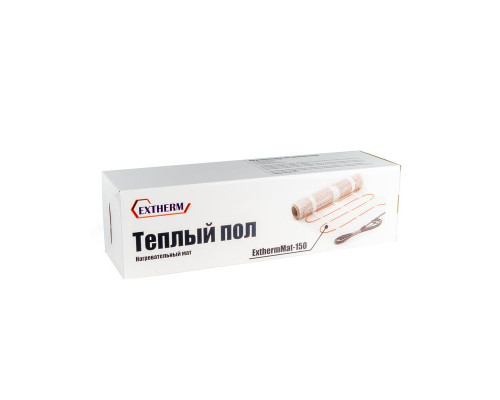 Комплект "Теплый пол" (мат) двухжил. 150Вт/кв.м 450Вт 6х0.5м 3кв.м ExthermMat 150-450-3.0