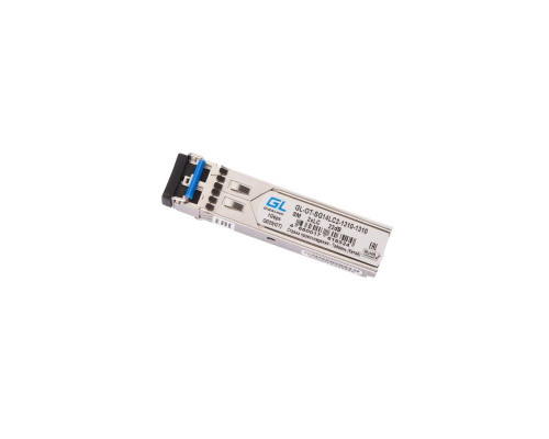 Модуль SFP 1Гбит/с два волокна SM 2хLC 1310нм 14 дБ (до 20км) (GL-10GT) GIGALINK GL-OT-SG14LC2-1310-1310