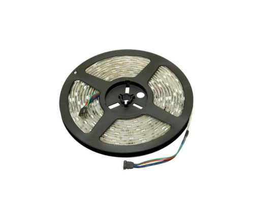 Лента светодиодная PLS 5050/60-12V 14.4Вт/м 3000К тепл. бел. IP20 (уп.5м) JazzWay 1000989