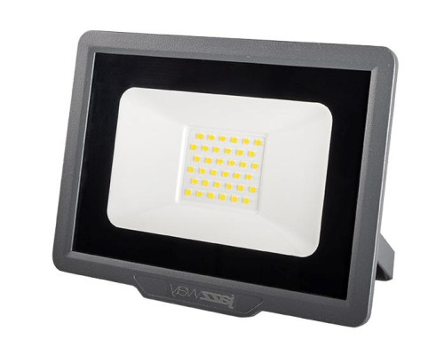 Прожектор светодиодный PFL-C3 20Вт 6500К IP65 закален. прозр. стекло JazzWay 5023543A