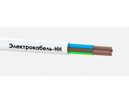 Провод ПВС 4х2.5 380В Б (уп.100м) ЭЛЕКТРОКАБЕЛЬ НН 000010154