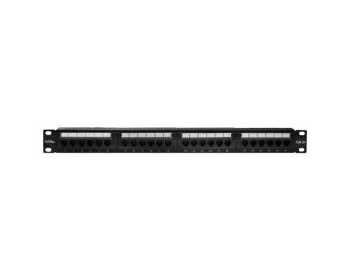 Патч-панель UTP 24хRJ-45 кат.5E 1U 19дюйм SUPRLAN 10-0403