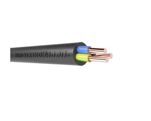 Кабель ППГнг(А)-HF 3х1.5 ОК (N PE) 0.66кВ (уп.100м) Технокабель 00-00148470