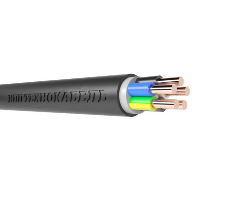 Кабель ППГнг(А)-HF 5х4 ОК (N PE) 0.66кВ (м) Технокабель 00-00148276