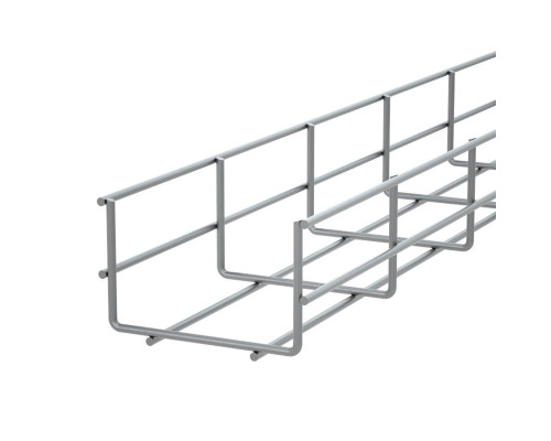 Лоток проволочный 300х60 L3000 сталь 4мм PL60-300-3000 оцинк. КМ LO0663