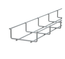 Лоток проволочный 100х35 L3000 сталь 4мм PL35-100-3000 оцинк. КМ LO0650