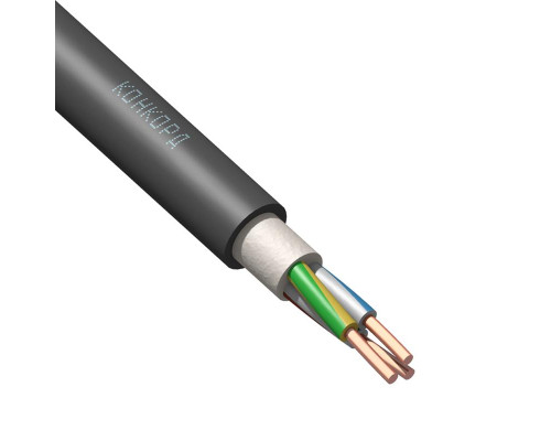 Кабель ВВГнг(А)-LS 3х2.5 (N PE) 0.66кВ (бухта 100м) (м) Конкорд 202