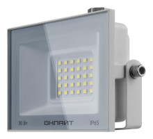 Прожектор светодиодный 90 134 OFL-30-4K-WH-IP65-LED 30Вт 4000К IP65 2400лм бел. ОНЛАЙТ 90134