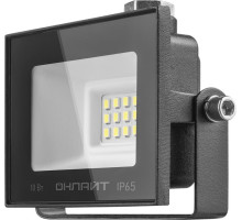 Прожектор светодиодный 71 688 OFL-10-6K-BL-IP65-LED 10Вт 6000К IP65 800лм черн. ОНЛАЙТ 71688