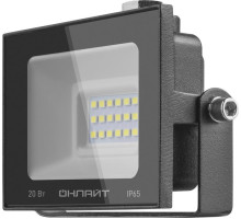 Прожектор светодиодный 61 949 OFL-20-6K-BL-IP65-LED 20Вт 6000К IP65 1600лм черн. ОНЛАЙТ 61949
