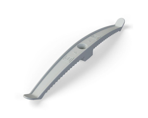 Держатель кабеля двусторонний для прямого монтажа (уп.20шт) сер. Промрукав PR13.0382