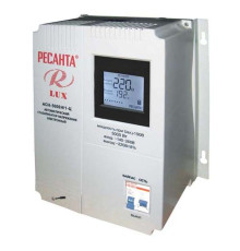 Стабилизатор напряжения АСН-5000 Н/1-Ц Lux 1ф 5кВт настен. IP20 Ресанта 63/6/16