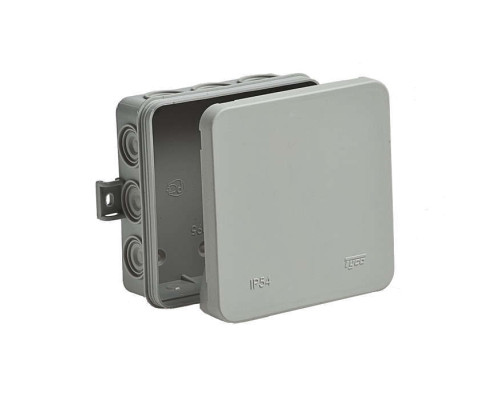 Коробка распределительная ОП 100х100х35мм IP54 12 вводов сер. Ruvinil 67095