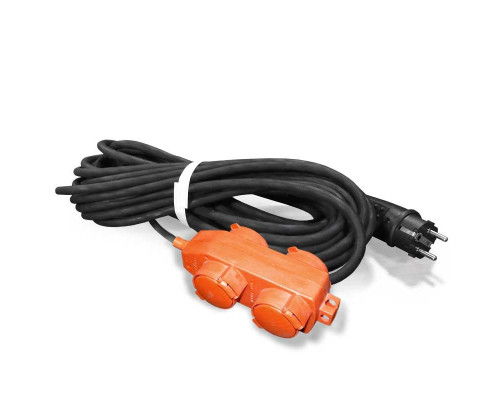 Удлинитель-шнур 4х50м с заземл. 16А IP44 У16-040 КГ 3х1.5 с защ. крышкой UNIVersal 9634135