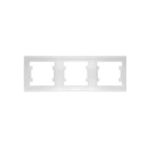 Рамка 3-м Бриллиант горизонт. бел. UNIVersal 7947489