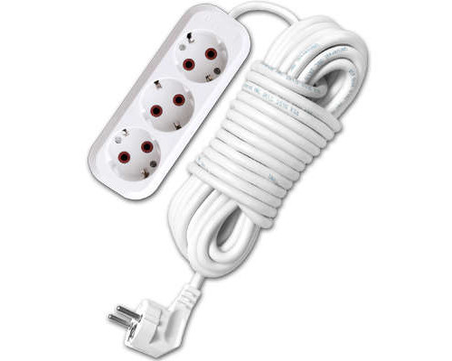 Удлинитель 3х3м с заземл. 10А IP20 У10-554 ПВС 3х0.75 UNIVersal 554-03