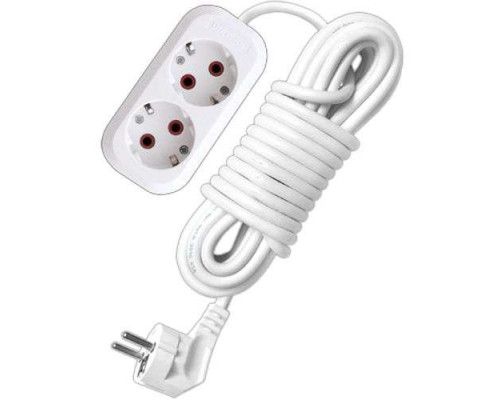 Удлинитель 2х5м с заземл. 10А IP20 У10-553 ПВС 3х0.75 UNIVersal 553-05