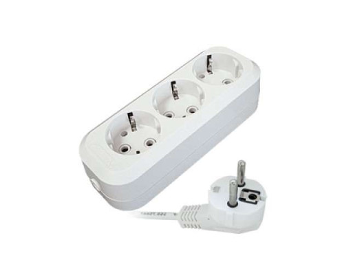 Удлинитель 3х10м с заземл. 10А IP20 E-303 ПВС 3х1 АБС-пластик UNIVersal 9631980
