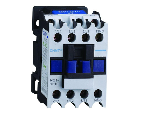 Контактор NC1-1210 12А кат. 230В AC 1НО AC-3 (R) CHINT 221358
