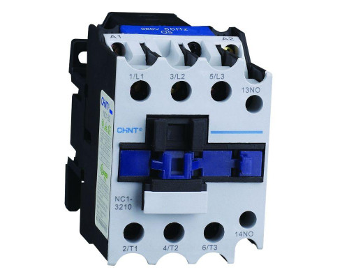 Контактор NC1-3210 32А кат. 230В AC 1НО AC-3 (R) CHINT 222051