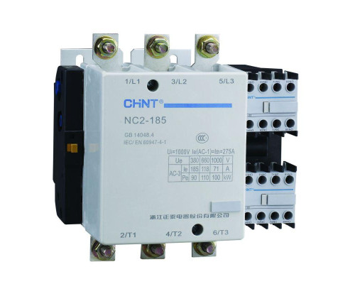 Контактор реверсивный NC2-185NS 185А кат. 220-240В AC AC-3 (R) CHINT 235824