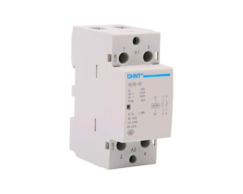 Контактор модульный NCH8-40/11 40А 1НЗ+1НО AC 220/230В 50Гц (R) CHINT 256083