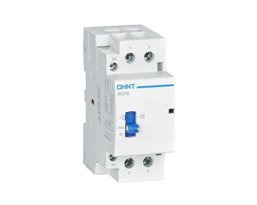 Контактор модульный NCH8-63M/11 AC 220-240В 50/60Гц ручное управление (R) CHINT 257448