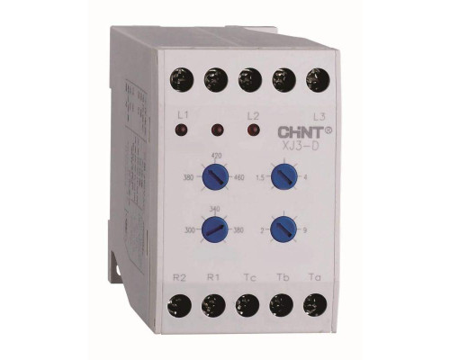 Реле контроля фаз XJ3-D AC 380В CHINT 284003