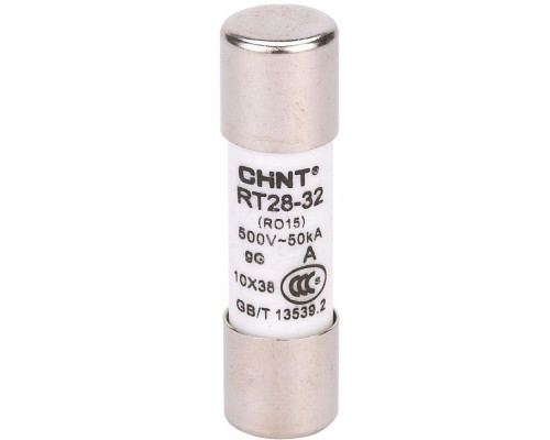 Вставка плавкая цилиндрическая RT28-32 10А 10х38 CHINT 520254