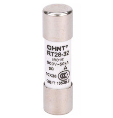 Вставка плавкая цилиндрическая RT28-32 25А 10х38 CHINT 520259