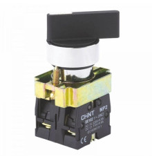 Переключатель NP2-BJ25 2 полож. с фиксацией 1НЗ +1НО IP40 CHINT 574857