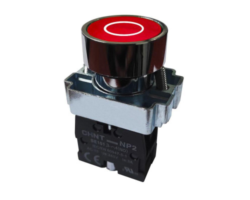 Кнопка управления NP2-BA4322 с маркировкой 1НЗ IP40 CHINT 575480