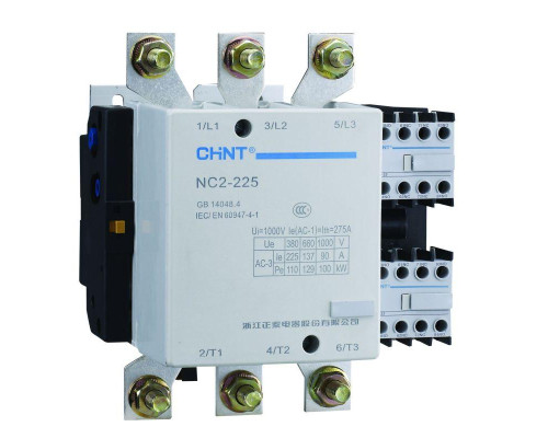 Контактор NC2-225 225А кат. 220-240В AC AC-3 (R) CHINT 671400