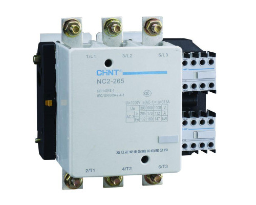 Контактор NC2-265 265А кат. 230В AC AC-3 (R) CHINT 671402