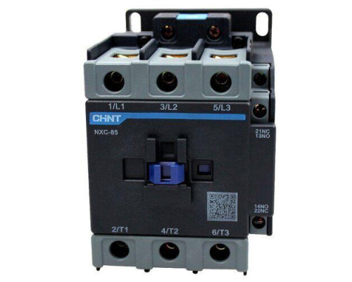 Контактор NXC-85 85А кат. 220В AC 1НО+1НЗ AC-3 (R) CHINT 836816