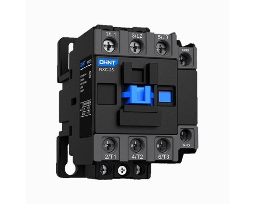 Контактор NXC-25 25А кат. 220В AC 1НО+1НЗ AC-3 (R) CHINT 836851