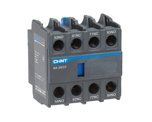 Приставка доп. контакты AX-3X/04 к контактору NXC-06~630 (R) CHINT 938255