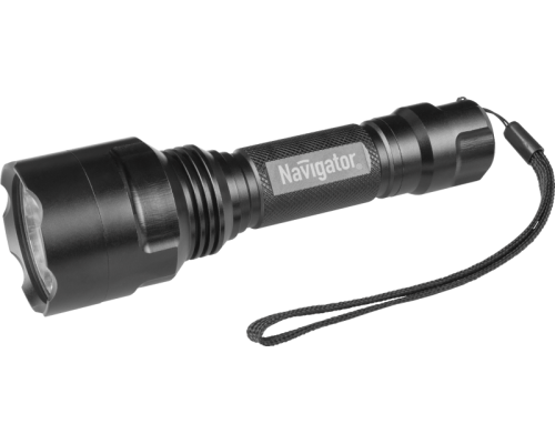 Фонарь аккумуляторный 71 583 NPT-P03-18650 1 CREE LED 10Вт аккум. 4В 2А.ч алюм. NAVIGATOR 71583