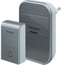 Звонок электрический NDB-D-AC04-1V1-S NAVIGATOR 80507