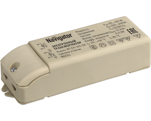 Трансформатор 94 433 NT-EH-105-EN IP44 для низковольтных галогенных ламп NAVIGATOR 94433
