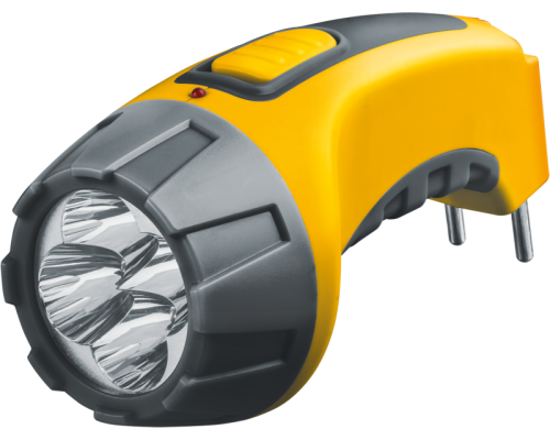 Фонарь аккумуляторный 94 951 NPT-CP03-ACCU 4LED аккум. 4В 500мА.ч прямое ЗУ пластик. NAVIGATOR 94951