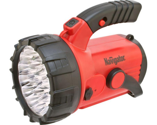 Фонарь-прожектор аккумуляторный кемпинговый 94 960 NPT-SP06-ACCU 23 + 18 + 4LED аккум. 4В 2А.ч. NAVIGATOR 94960