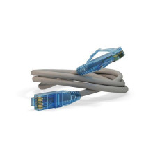 Патч-корд U/UTP кат.6 LSZH 1м PC-LPM-UTP-RJ45-RJ45-C6-1M-LSZH-GY сер. Hyperline 42236