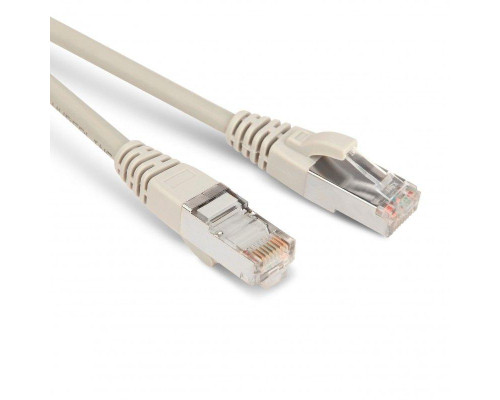 Патч-корд PC-LPM-STP-RJ45-RJ45-C5e-3M-LSZH-GY F/UTP экранир. кат.5e LSZH 3м сер. Hyperline 42338