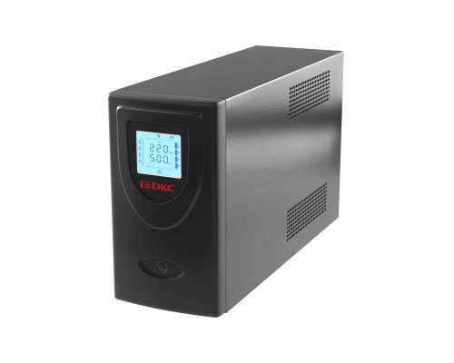 Источник бесперебойного питания ИБП Info LCD 2000В.А IEC (2) Schuko (2) USB + RJ45 DKC INFOLCD2000SI