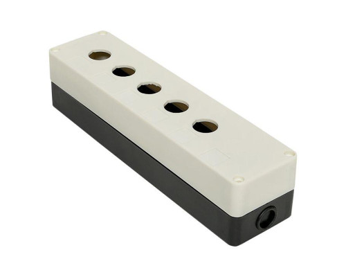 Корпус КП105 5 кнопок бел. EKF cpb-105-w