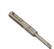 Бур по бетону SDS-plus 6х210мм 2 резца 4S спираль Master EKF db-6-210-2x4