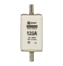 Вставка плавкая ППН-33 160/125А габарит 00 PROxima EKF fus-33/160/125